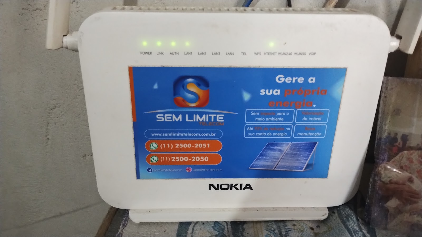 Sem Limite Telecom - Internet Fibra Óptica - Link Dedicado - Telefonia Fixa — foto 4 de 6