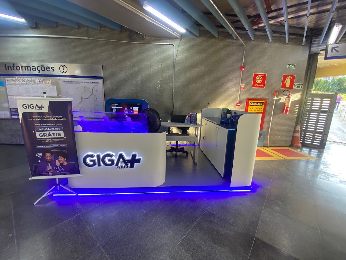 Giga+ Fibra (Mob Telecom) - Fortaleza | Quiosque José de Alencar — foto 2 de 4