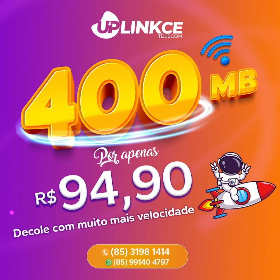 Uplinkce Telecom (Link dedicado, Internet residencial, predial e empresarial.100% fibra optica. — foto 3 de 6