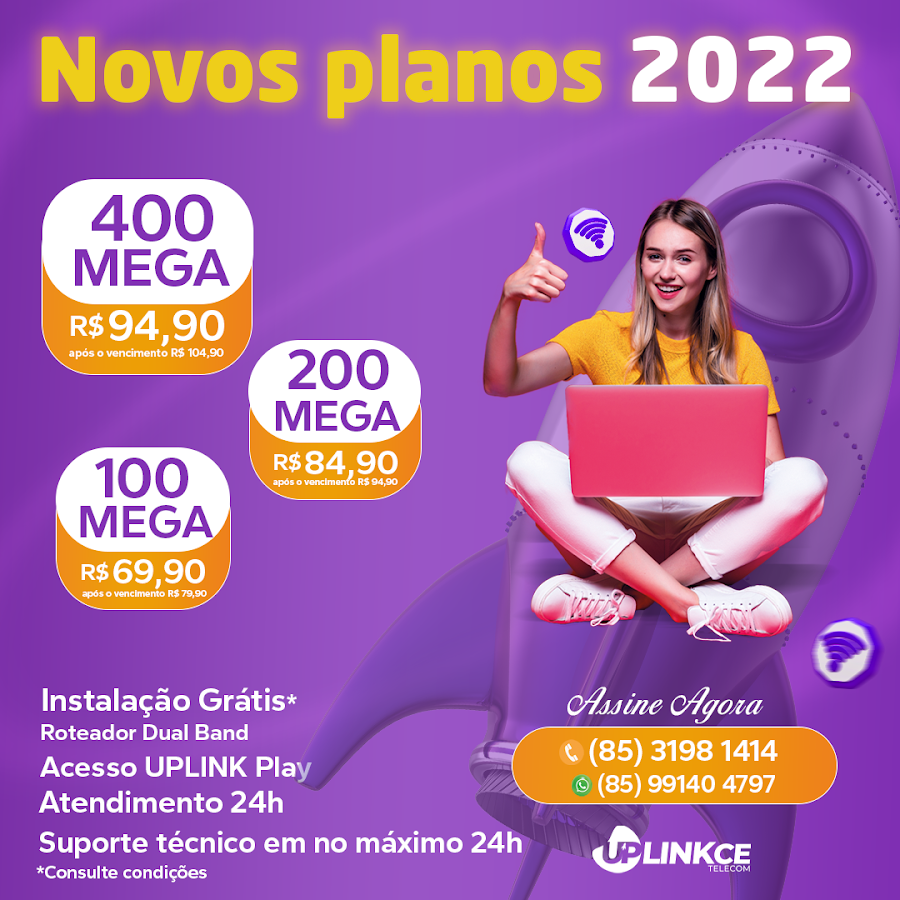 Uplinkce Telecom (Link dedicado, Internet residencial, predial e empresarial.100% fibra optica. — foto 4 de 6
