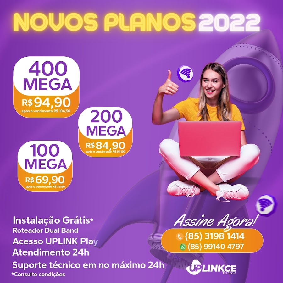 Uplinkce Telecom (Link dedicado, Internet residencial, predial e empresarial.100% fibra optica. — foto 5 de 6