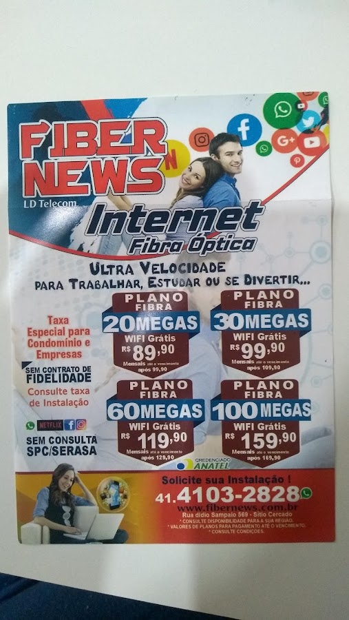 Fibernews internet fibra óptica — foto 2 de 6