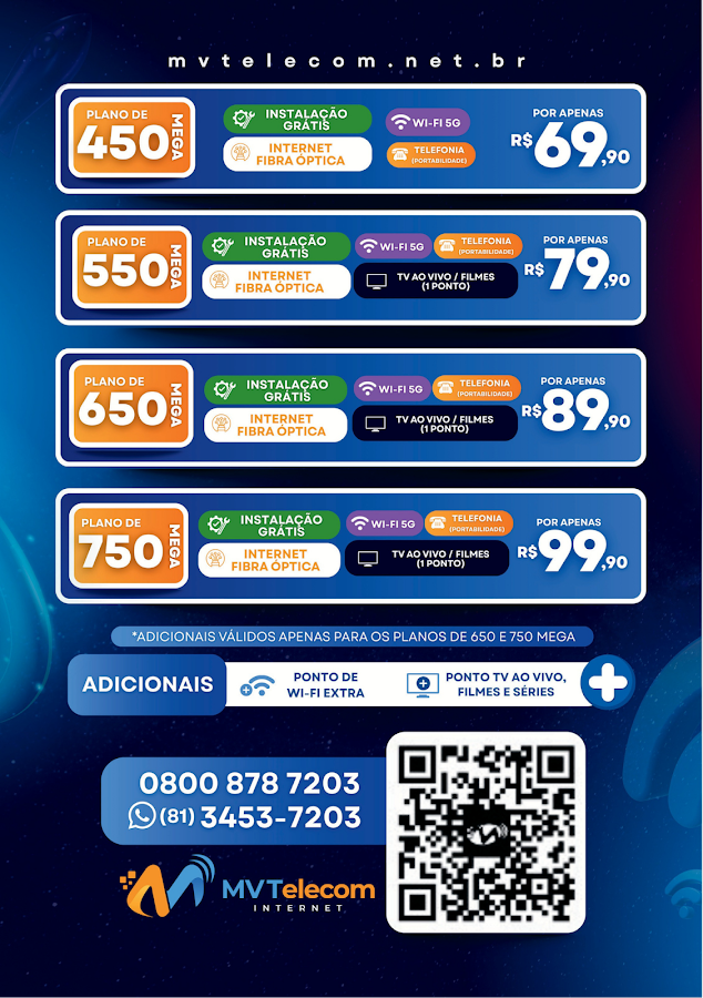 MV Telecom | Internet Fibra Óptica — foto 3 de 6