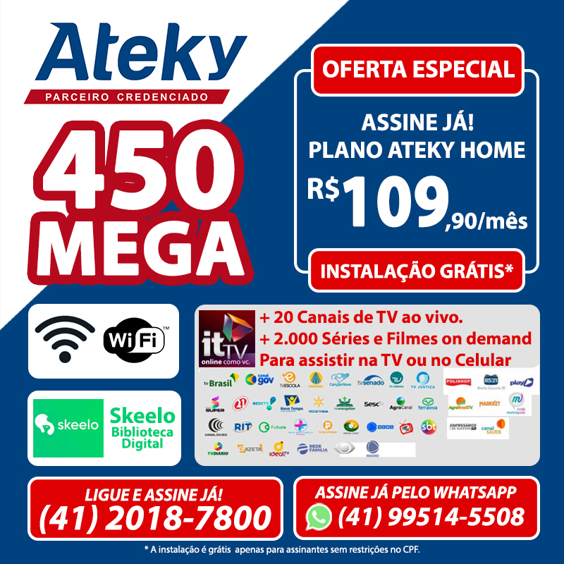 Ateky Internet Fibra Parceiro Credenciado — foto 3 de 5