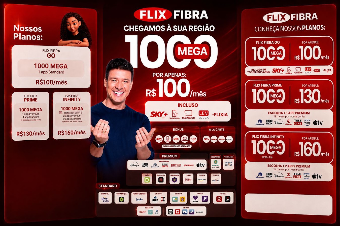 Flix Fibra - Uberlandia — foto 4 de 6