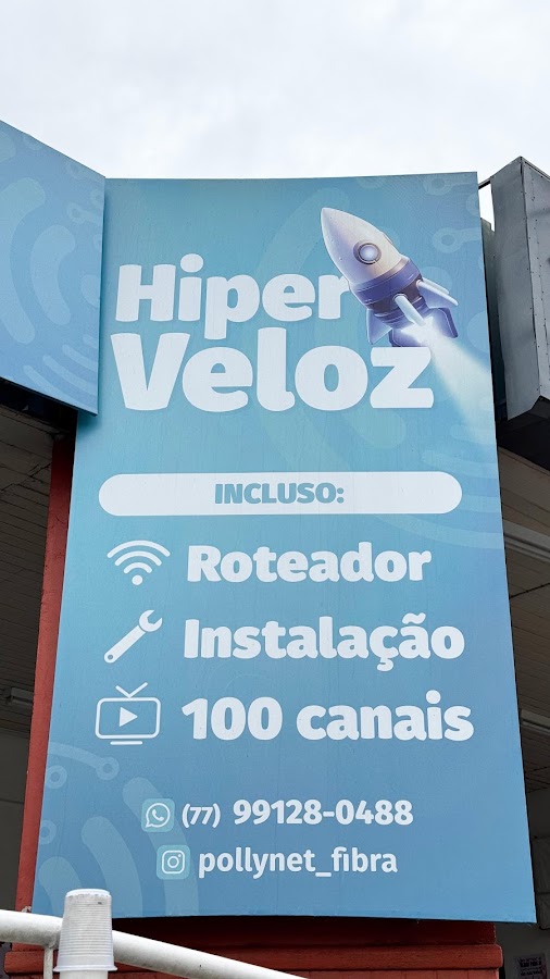Pollynet Provedor de Internet em Bom Jesus da Lapa - BA — foto 3 de 5